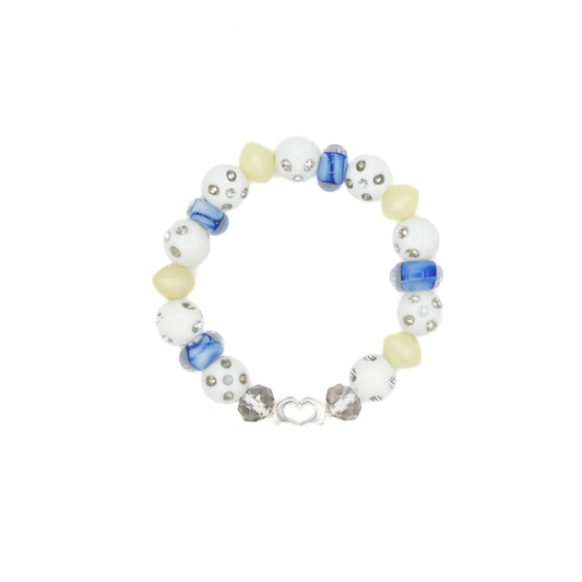 Chunky Mixed Vintage Bead Bracelet